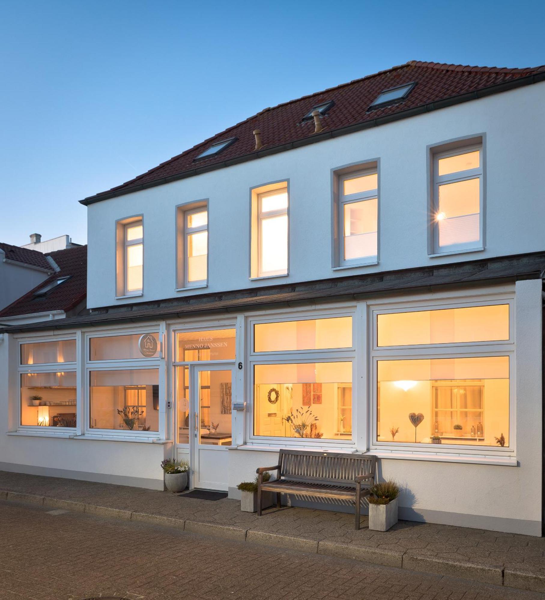Haus Menno Janssen - Einzelzimmer Norderney Exterior foto